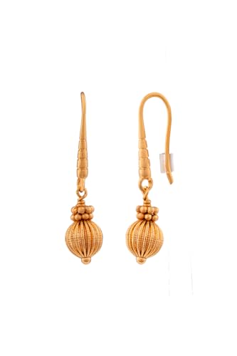 Image of Radha's Creations brass Ruby Emerald stud earrings one gram gold for women and girls one gram gold
