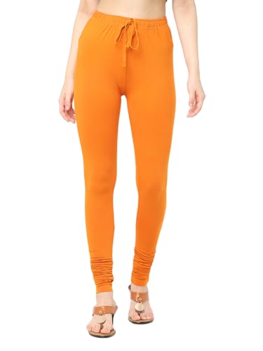 Image of Robinbosky Cotton Churidhar Leggings for Women - Stylish, Stretchable & Flattering Fit for All-Day Comfort