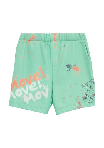 s.Oliver 2165848 Pantalones Cortos, Turquesa, 104 para Niños