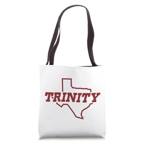 Bolso tipo tote con logo oficial de Trinity University Tigers, Estado de Texas miniatura 1