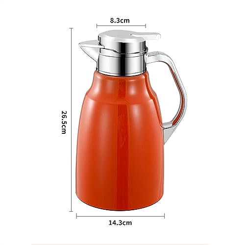 Tetera Eléctrica de Acero Inoxidable 2000 ml Rojo miniatura 2