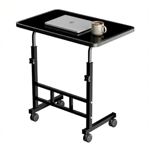 Image of Multi-Purpose Laptop Table, Study Table| Bed Table| Adjustable Height, Portable for Office, Work Form Home | DIY Table, Easy to Assemble, Engineered (Black)