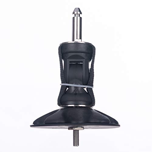 CBBBBAY Windsurf Mast Base Heavy Duty Universal Windsurfing Black 360 Degree Swivel Adjustable Tendon Joint Foot Plate Hardware Accessories Foldable Board One-Bolt Baseplate Durable (17)