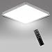 Produktbild Ouyulong Led Deckenleuchte Panel, Deckenlampe Flach Dimmbar mit Fernbedienung, Ultra Dünn 2.5cm, 30x30cm, 36W 3100-4200LM, 3000-6500K, IP44, für Schlafzimmer/Badezimmer/Kinderzimmer/Flur