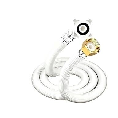Manguera Extendida Universal A Prueba De Explosiones, Entrada Automática For Lavadora, Manguera De Suministro De Agua Extendida Con Cabezal Antideslizante Roscado(4m)