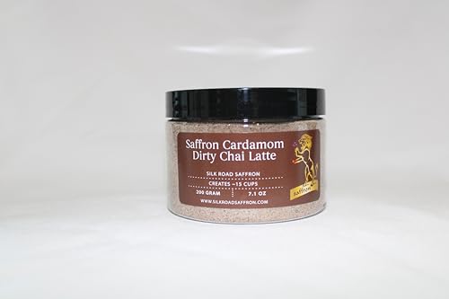 Té Dirty Chai Latte con Azafrán y Cardamomo