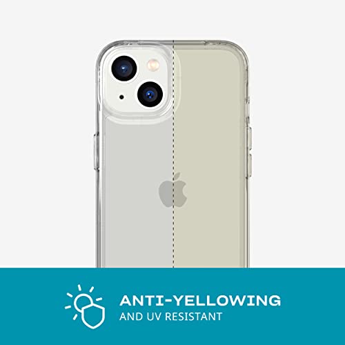 tech21 iPhone 14 Evo Clear – Scratch-Resistant, Shock-Absorbing Clear Phone Case with 12ft Multi-Drop Protection tech21 iPhone 14 Evo Clear – Scratch-Resistant, Shock-Absorbing Clear Phone Case with 12ft Multi-Drop Protection