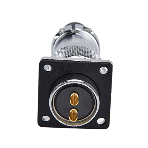 Conector de aviación macho y hembra de aleación de zinc con LED para equipo industrial miniatura 7