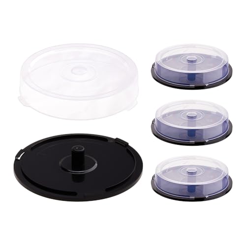 DICOSMETIC 3Pcs CD/DVD Cake Box Spindle 4.9