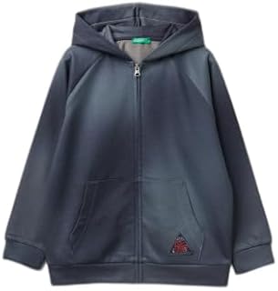 United Colors of Benetton Giacca C/CAPP M/L, 34gsc505s Strickjacke, Mehrfarbig, 120 cm für Kinder und Jugendliche