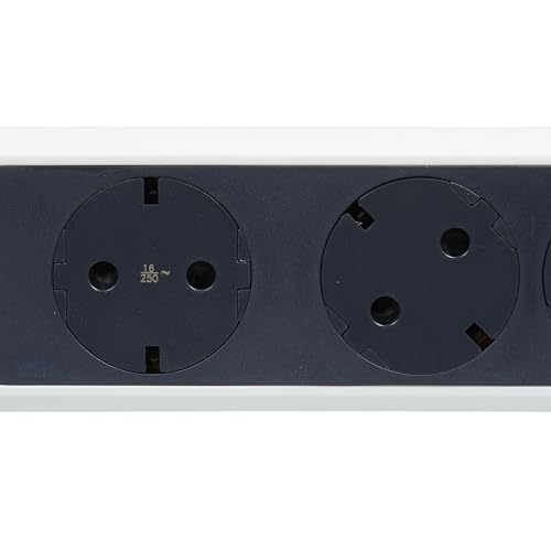 Regleta enchufes LEGRAND base múltiple 5 tomas con interruptor y cable 1.5 metros modelo 694531 3