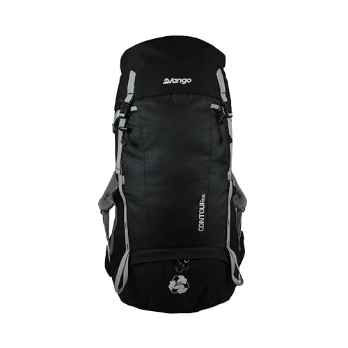 Vango Contour 65L Backpack | Duke of Edinburgh Recommended Kit | Eco-Friendly Lightweight Adjustable Rucksack Daypack with Waterproof Rain Cover For Travelling, Camping, Walking, Hiking & Outdoor Use - Image 4