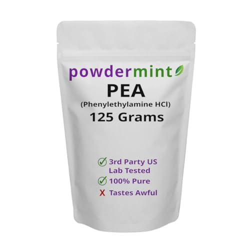 powdermint Phenylethylamine Supplement (125 Grams) Phenethylamine HCL Form