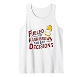 Alimenté par Hash Brown et de Mauvaises décisions, Funny Hashbrowns Débardeur