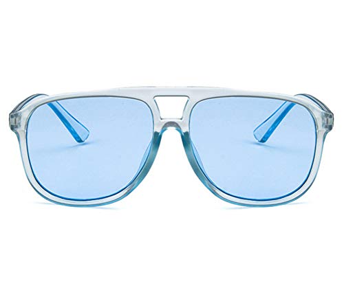 Shiratori Candy Color Trendy Hip-Hop Sunglasses - Oversized Ocean Lens Shades for Men and Women3