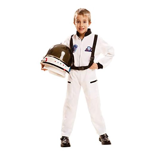 Partychimp – Astronaute, Costume Enfant, Blanc