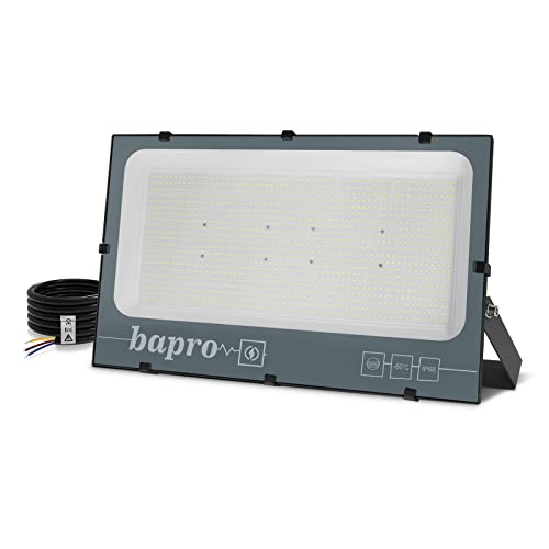 NATUR Faretto 600W Fari LED per Esterno 60000LM Proiettore Moda Leggero, Faro Impermeabile IP66 per Giardino Cortile, Lampada Luce Potente Super Luminosa 6000K Luce Bianca