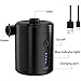 Portable Electric Air Pump 4000Pa Mini Air Pump with 4 Nozzles Ideal for Air Mattresses, Pool Toys, and Floatation Devices