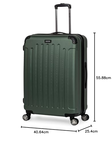 Image of Kenneth Cole Reaction Renegade 16 inch Hardside Expandable 4-Wheel Spinner Mini Carry-on Luggage, Cilantro, OS, Renegade 20 inch Carry-on Luggage