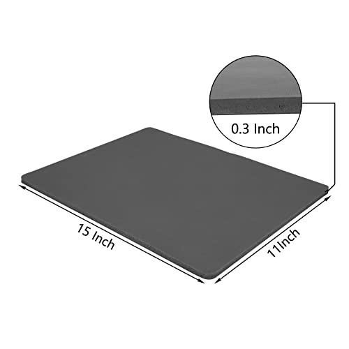 QTLCOHD 11 x 15 Silicone Heat Press Mat Pad, 0.3 Inch Thickness, Grey by QTLCOHD - Image 2