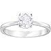 Swarovski Anello Attract, bianco, Placcatura rodio immagine