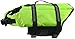 Chaqueta de natación de perro Chaquetas de vida de perro Abrigos de perro para perros grandes Impermeable PET PET PETH CHAPAS DE PERRO REFLECTORA CHAPA DE PERRO PERDIO NATIVO chaleco-Verde_S Amaz