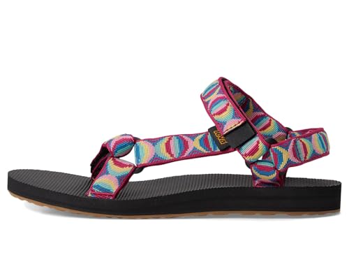 Image of Teva Women's Original Universal Sport Sandal, Burst Blue Tile, 6