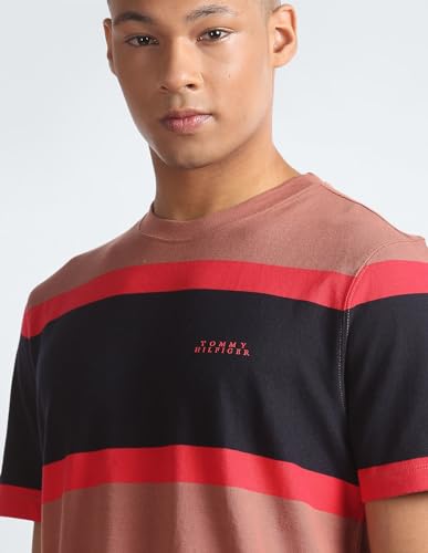 Image of Tommy Hilfiger Men Cotton Regular Fit T-Shirt