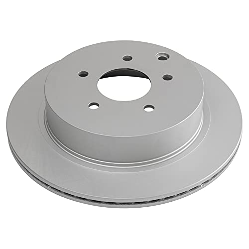 Image of TRQ Rear Brake Pad & Rotor Kit Compatible with 2006-2019 INFINITI 2003-2007 Nissan