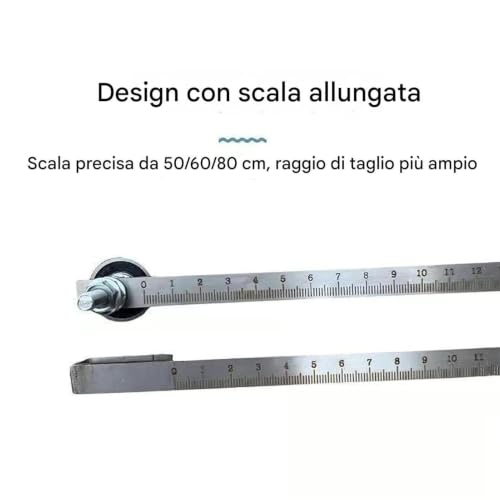 Calibre de acero inoxidable preciso para solucionar errores de corte 7