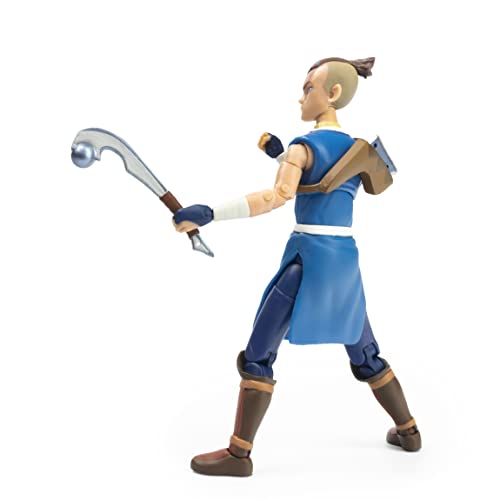 The Loyal Subjects Avatar The Last Airbender Bst Axn Sokka 5" Action Figure With Accessories #TOP2