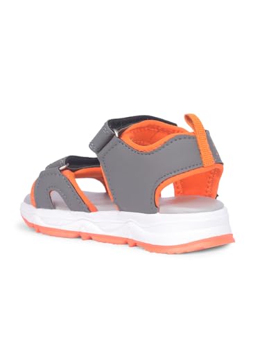 Image of Bubblegummers 1612 Starlight Grey Sandals Shoes for Kids|Everyday|Running|Walking|Comfortable Fit|Fashionable