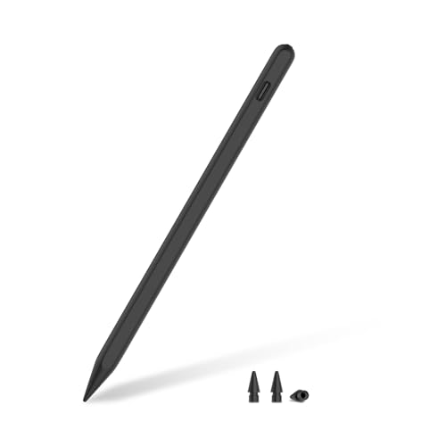 Pencil for iPad mini A17 Pro 7/6/5 Fast Charge Palm Rejection Tilt Sensitivity 20H Battery Life Stylus Pen for iPad mini 5-7th iPad 6th-11th A16 Air 3rd-7th M2 M3 Pro 13/12.9/11 M4