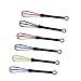 WRITWAA 6 Pezzi Frullatori per Colorante per Mixer per Crema Colorante Rosa e Utensile per Parrucchieri e Domestico immagine