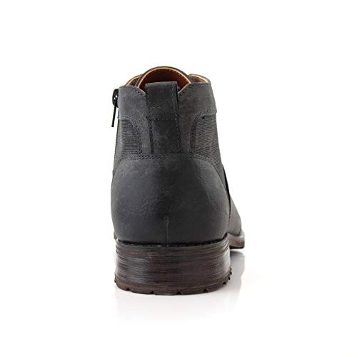 Image of Ferro Aldo Men's Ankle Boots | Lace-Up Cap Toe Chukka Style Dress Boot | Casual Fashion for Work