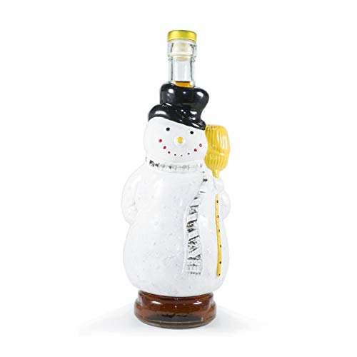 Christmas Decanter - SNOWMAN - for Oil, Vinegar, Whiskey, Scotch, Liquor, Bourbon and Wine - Hand Blown And Hand Painted, Perfect Holiday Gift and Kitchen Accessory By Boozhounds Christmas Decanter - SNOWMAN - for Oil, Vinegar, Whiskey, Scotch, Liquor, Bourbon and Wine - Hand Blown And Hand Painted, Perfect Holiday Gift and Kitchen Accessory By Boozhounds