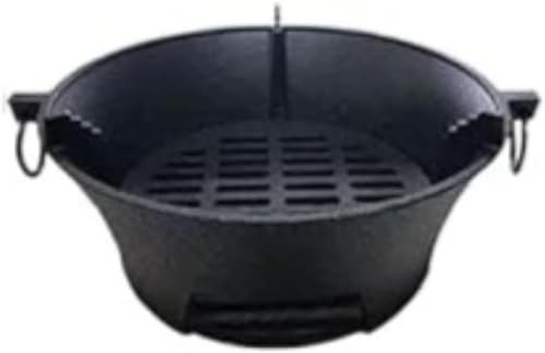 Poixmoc ���� ���S�� �Y�ΘF 20cm/28cm 2 �T�C�Y �ϔM���t�� �����A�E�g�h�A���p �Ă��ԕt�� �͘F�� BBQ ���t���� �Ă��� �g�[ �h�� �L�����v�p (23cm�P�F)