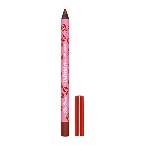 Lime Crime Velvetines Lip Liner, Cinnamon - Rich Rust - Soft Long-Lasting Matte Lip Lining Pencil - Waterproof - Won't Smudge, Bleed or Transfer - Vegan - 0.042oz