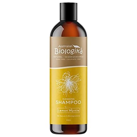Australian Biologika Natural Bush Lemon Myrtle Shampoo 500ml - Oily Hair Cover