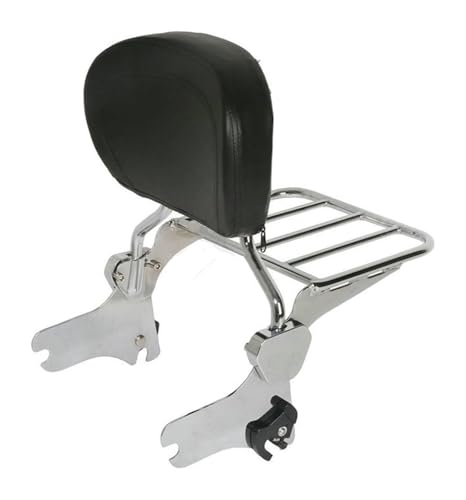 Dossier passager sissy bar résistant pour régler le manque de rangement sur Touring