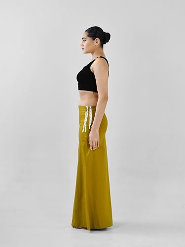 Image of I AM BY DOLLYJAIN D'coat Simple with Extender Length Adjustable for Women - 99% Cotton, 1% Lycra Stylish Lightweight Coat for Casual and Formal Wear