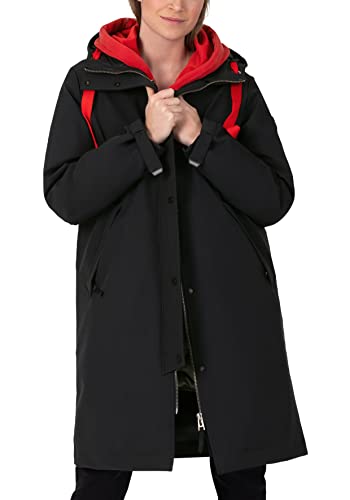 Parka Timezone Sharp femme veste mi-saison longue à capuche ajustable