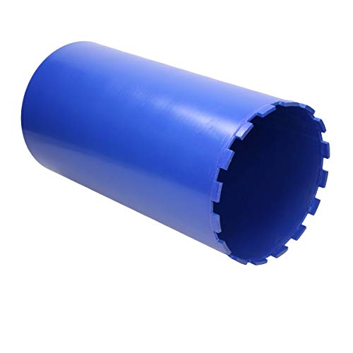 ECD Germany Broca de Diamante 1 1/4 Ø220x460 mm para Perforadoras Sacanúcleos, Herramienta para Taladrar en seco/húmedo, Agujeros en Granito, Piedra Dura y Hormigón, Profundidad de Perforación 405 mm