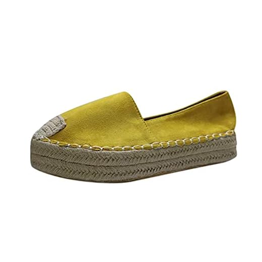 Briskorry Löparskor dam stor storlek sportskor sneakers slip-on sneakers vävd sula platå med kilklack joggingskor lätta halkfria skor träningsskor