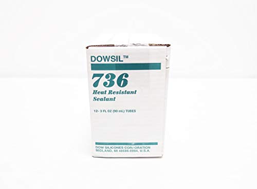 Box of 12 DOW CORNING 736 DOWSIL 3OZ Tube Heat R in Pakistan | WellShop.pk