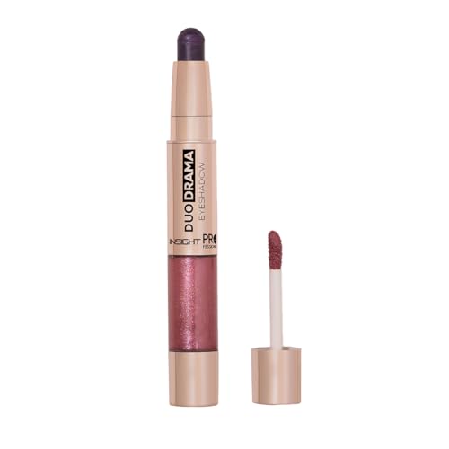 Image of Duo Drama Eyeshadow (Mystic Froth) | Metallic Finish | Cream-to-Liquid Hybrid Formula with Intense Pigment | Waterproof, Long-Wear & Easy to Blend | 8g
