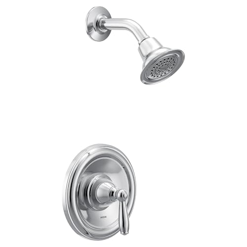 Moen T62152EP Brantford Posi-Temp Tub and Shower Trim Kit without Valve, Chrome, 1 miniatura 1