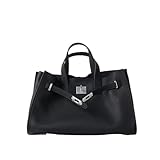 Leather Totes luxury bags Handbag Shoulder Bag Sling Hobo Commuter Crossbody Bag Large Capacity Locker Versatile Casual (Black 14.57' x 9.45' x 5.91')