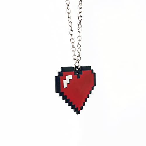 STKTFKK Heart Necklace Metal Necklace Women and Men4