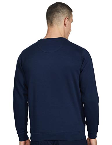 Image of Van Heusen Men Round Neck Cotton Sweatshirt